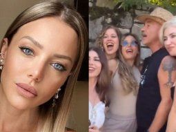 VIDEO: Eros Ramazzotti intentó besar de prepo a Evangelina Anderson... ¡dos veces!