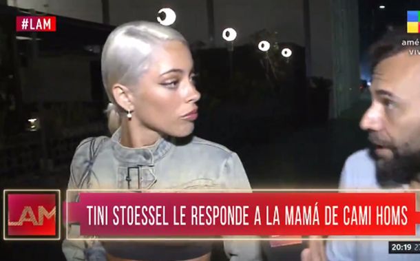Tini Stoessel reaccionó a los dichos de la mamá de Camila Homs: Uno siempre aprende