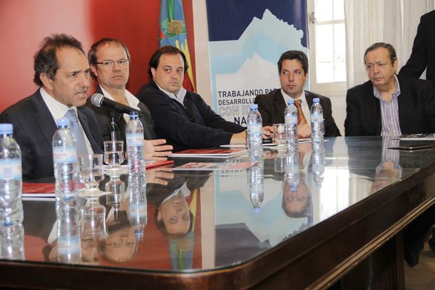 Scioli defendió el rol de las pymes