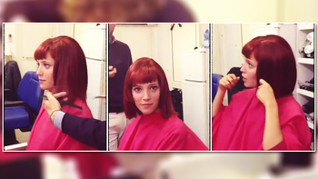 luisana sorprende con un carre pelirrojo luisana sorprende con un carre pelirrojo