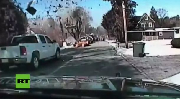 Una casa se desintegró tras una explosión de gas en Estados Unidos