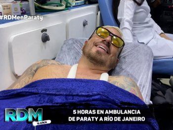 La insólita parada que hizo la ambulancia que trasladaba a Fede Bal
