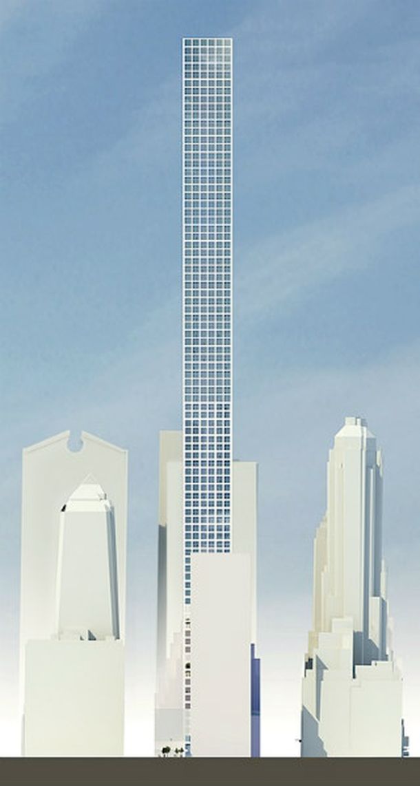 Levantarán rascacielos en Nueva York de 425 metros de altura