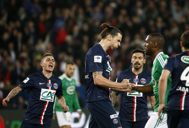 Con un gol de Lavezzi, el PSG se metió en la final de la Copa de Francia
