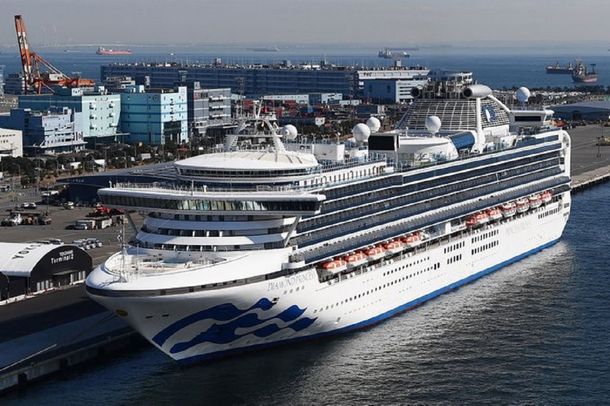 Coronavirus: detectaron 60 nuevos casos en el crucero varado en Japón