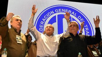 Schmid, Daer y Acuña, la conducción de la CGT Schmid, Daer y Acuña, la conducción de la CGT