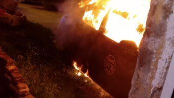 rosario: incendiaron otro taxi cerca de donde asesinaron al chofer diego celentano rosario: incendiaron otro taxi cerca de donde asesinaron al chofer diego celentano