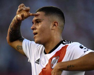 Juanfer Quintero dejó China para volver a River