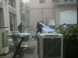 Beirut: impresionante video de una novia que registró el momento de la explosión