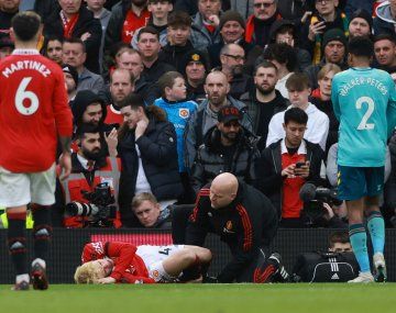 Garnacho no se sumará a la Selección por lesión: Estoy decepcionado
