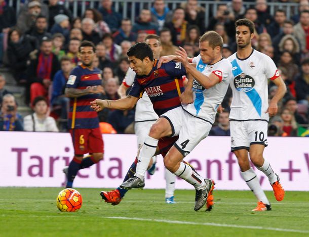 Pese al golazo de Messi, el Barça se durmió y el Deportivo llegó al empate