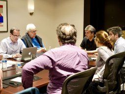Antes de ver a Georgieva, Massa se reunió con su equipo económico