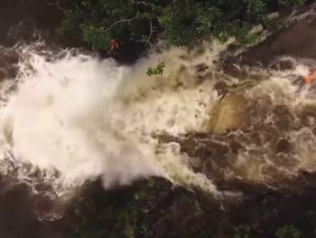 Drone graba inundación repentina