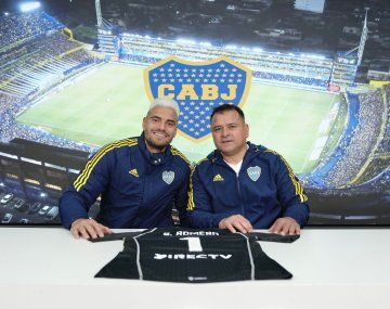 Sergio Romero firmó la extensión de su contrato con Boca: hasta cuándo