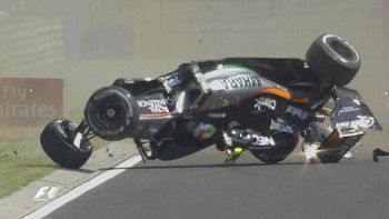 video: el escalofriante accidente de un piloto de formula 1 video: el escalofriante accidente de un piloto de formula 1