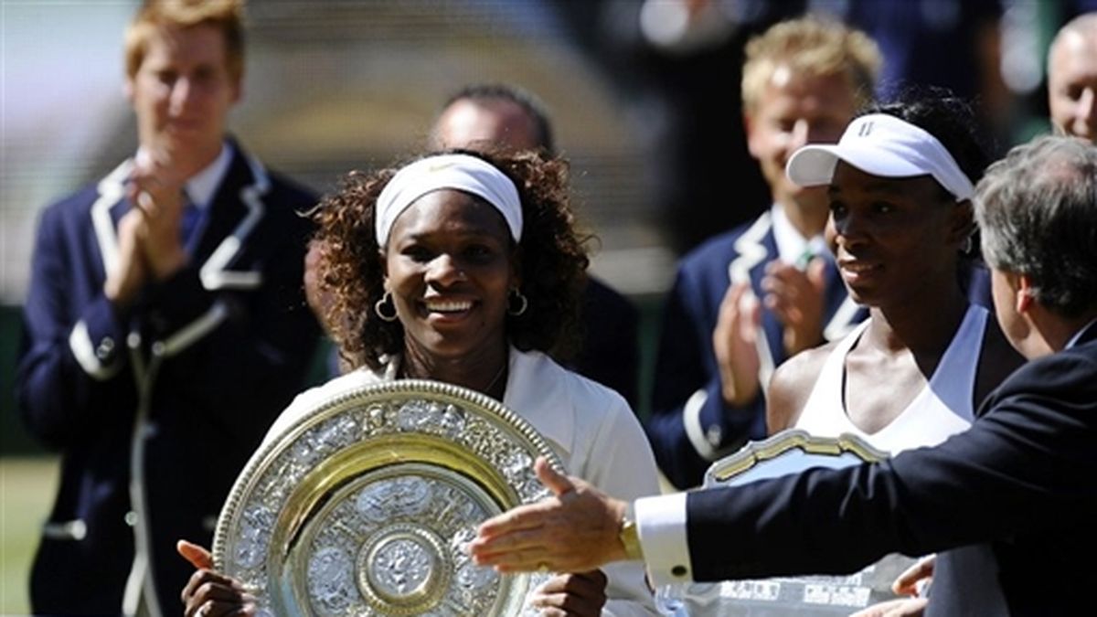 Serena Williams, otra vez ganadora en Wimbledon
