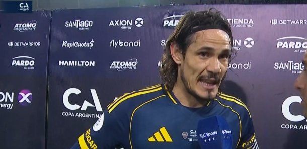 La autocrítica de Edinson Cavani tras la eliminación de Boca de la Copa Argentina: Tenemos que mejorar
