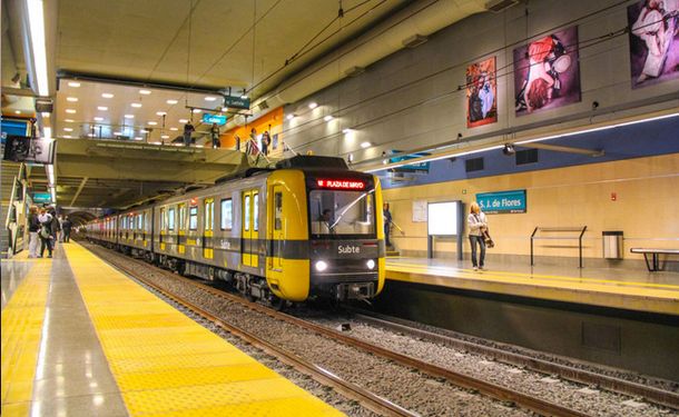 Línea A de subtes, interrumpida por problemas técnicos