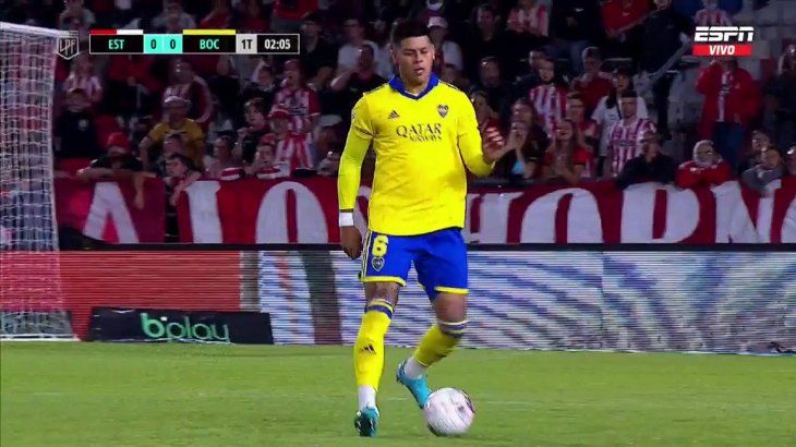 VIDEO: Los hinchas de Estudiantes silbaron a Marcos Rojo
