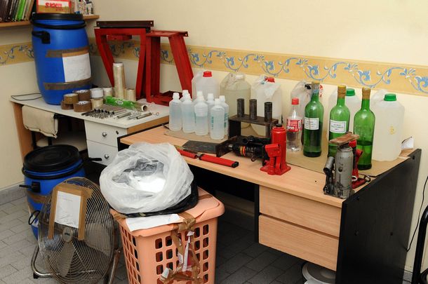 Desbaratan una cocina de cocaína en Merlo: hay un detenido