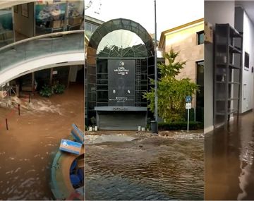VIDEOS: Se inundó Torneos y tuvieron que evacuar