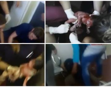 Una mujer dio a luz en el piso del hospital Santojanni