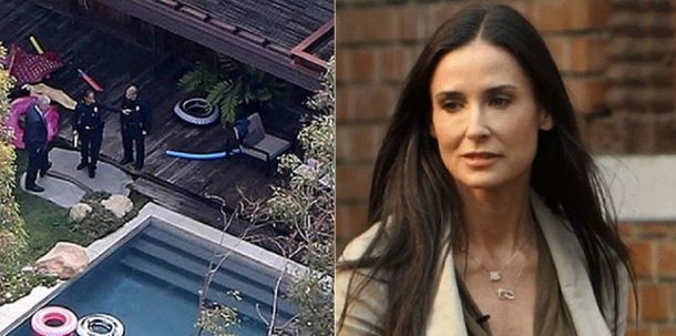 Comunicado oficial: qué dijo Demi Moore sobre el hallazgo del joven muerto en la piscina de su casa
