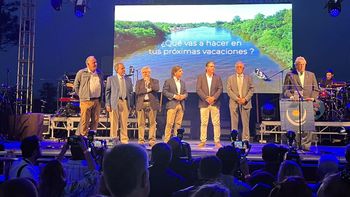 El presidente Luis Lacalle Pou participó de la inauguración de la temporada de verano uruguaya. El presidente Luis Lacalle Pou participó de la inauguración de la temporada de verano uruguaya.