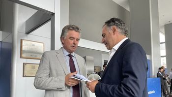 Yamandú Orsi en la jornada de hoy dentro de la Torre Ejecutiva. Yamandú Orsi en la jornada de hoy dentro de la Torre Ejecutiva.