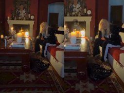 Video: apagón sorprendió a Susana en su residencia de Punta del Este