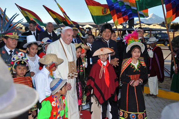 Mirá en vivo la misa del papa Francisco en Santa Cruz de la Sierra