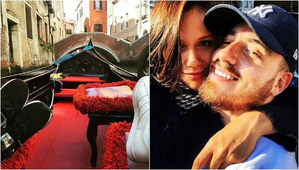 Federico Bal y Barbie Vélez, enamorados en Venecia: La dueña de mi corazón