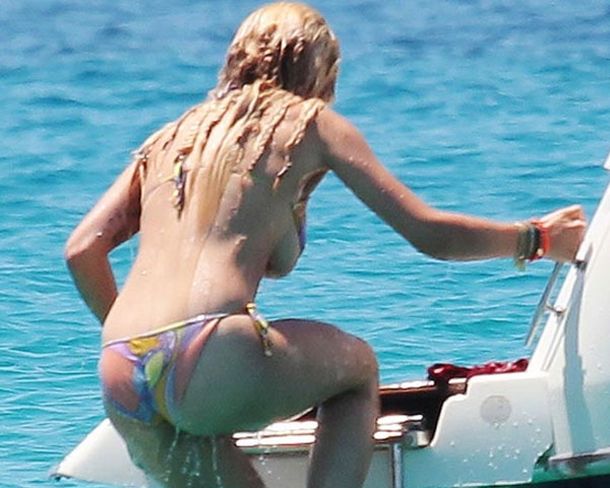 Rita Ora tuvo unas vacaciones en el mar de Ibiza
