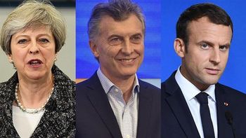Macri se reunirá con Theresa May y Macron en cumbre del G-20 Macri se reunirá con Theresa May y Macron en cumbre del G-20
