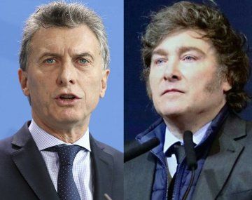 Mauricio Macri y Javier Milei.