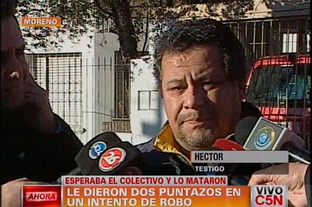 Estremecedor relato del crimen del adolescente en Moreno