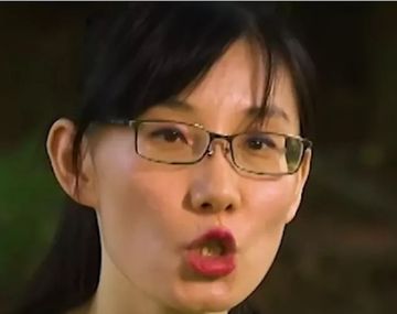 Li-Meng Yan, durante su entrevista a la Fox News.