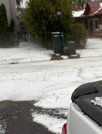 Alerta por tormentas con granizo para este jueves.&nbsp;