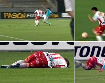 Pegó una patada para ir preso