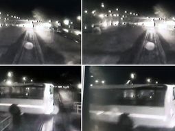 Así fue el momento del impacto Así fue el momento del impacto