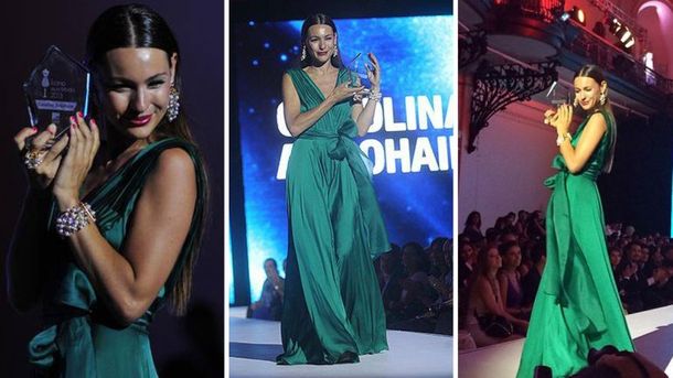 Pampita fue distinguida como icono de la moda en Chile