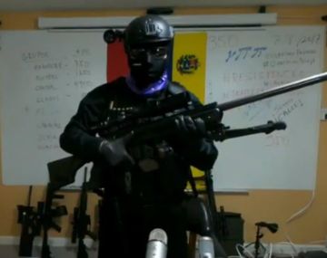 El soldado asumió el rol de cara visible de la operación ninja