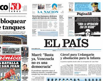Tapas de diario del sábado 18 de febrero de 2017