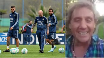 Serafín Dengra arengó a la Selección Serafín Dengra arengó a la Selección