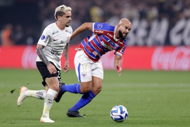 Corinthians y Fortaleza igualaron en la semifinal de ida de la Copa Sudamericana