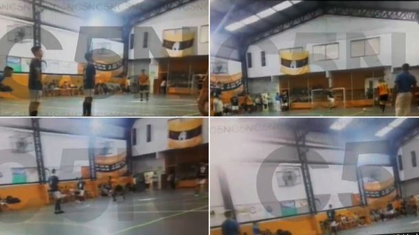 Un video muestra el momento de la agresión al entrenador de Munro