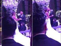 Abel Pintos cantó durante el sí en el casamiento de Messi y Antonella