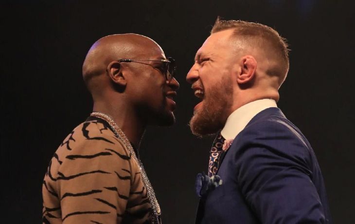 Mayweather y McGregor, cara a cara