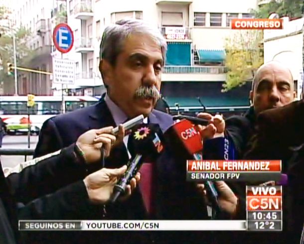 Aníbal F.: Se investigarán todos los fondos ingresados