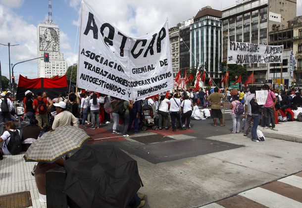 Se levantó el corte en la 9 de Julio, tras una mañana de caos de tránsito